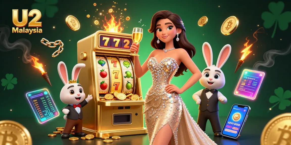 Celebrate wins at U2 Malaysia with dazzling casino action and vibrant slots!