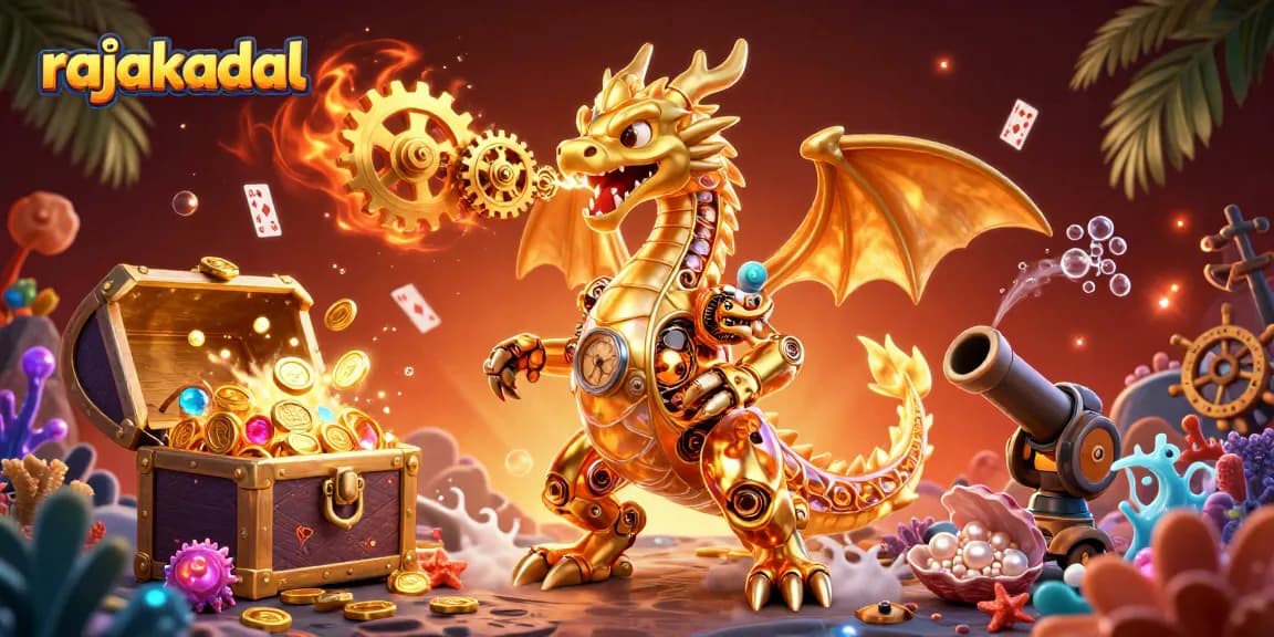 Rasakan keseruan rajakadal dengan pernik-pernik permainan kasino dan petualangan jackpot!