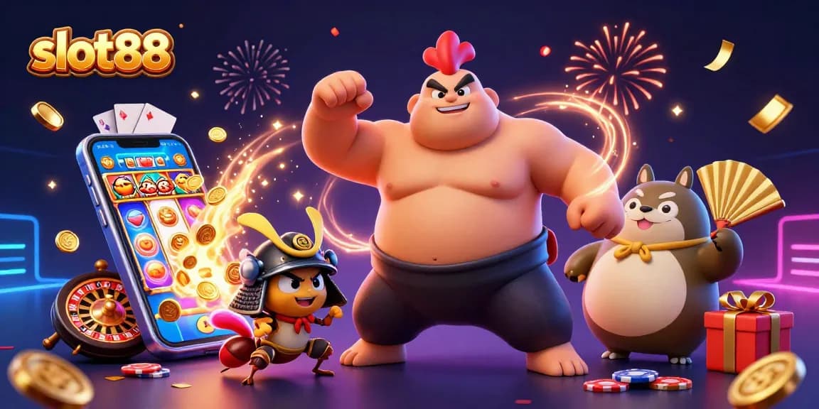 Permainan slot88 yang mendebarkan dengan karakter unik dalam aksi judi yang eksplosif.