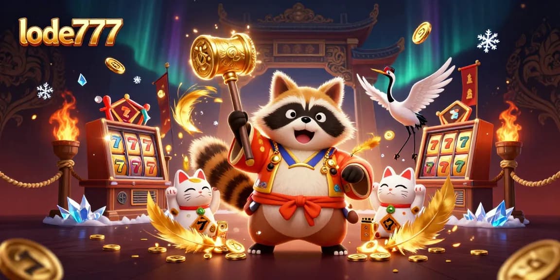 Engage in winning strategies with lode777 and colorful characters in a vibrant casino scene