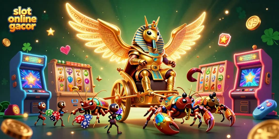 Putar permainan slot online gacor dengan karakter unik dan beruntun keberuntungan penuh warna.