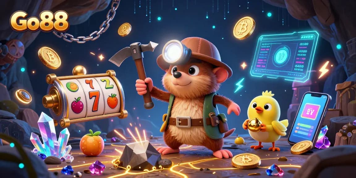 Spin and win with Go 88 in a captivating treasure-filled casino adventure.