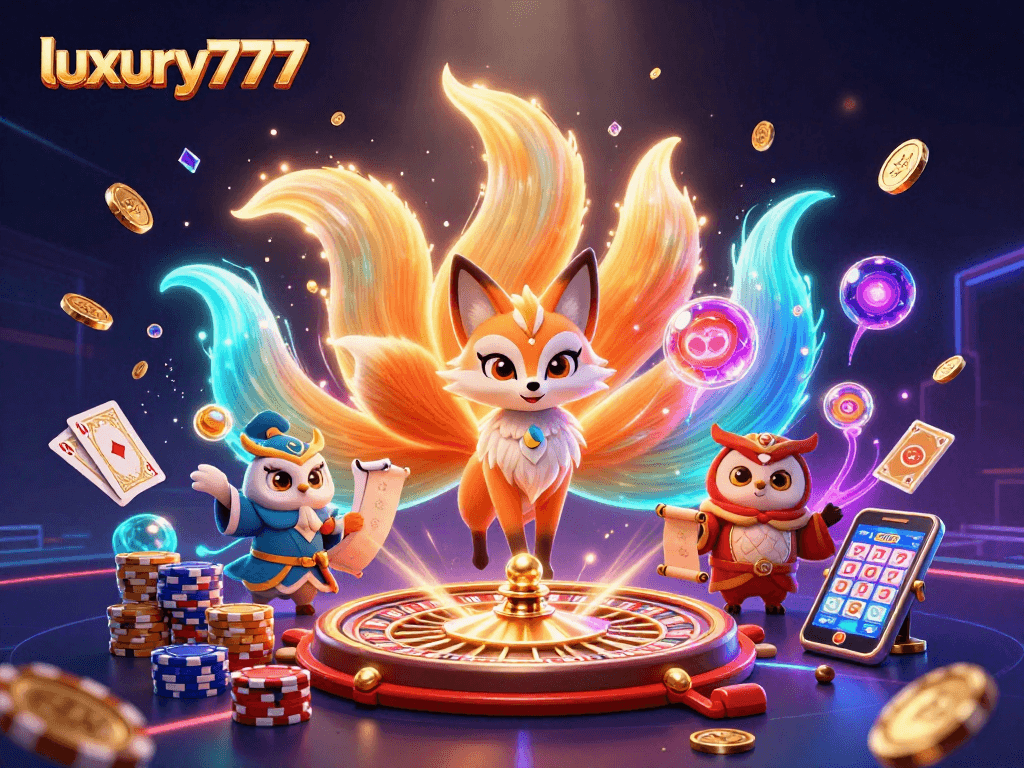 Menggali peluang kemenangan di luxury777 dengan petunjuk dari karakter casino 3D di atas.