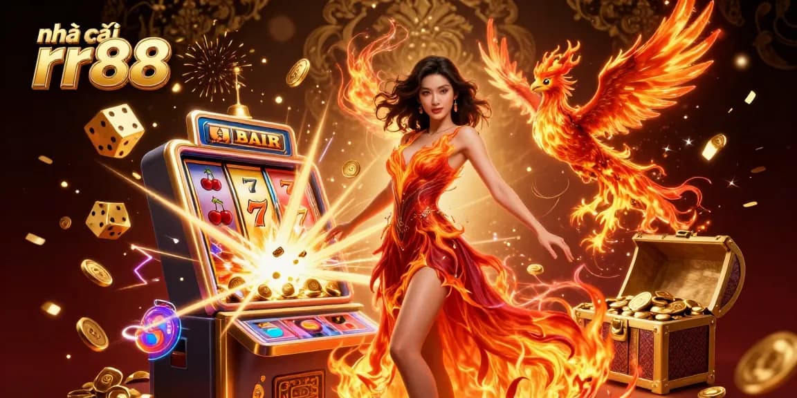 Experience the thrill of winning at nhà cái rr88 with vibrant slot machines and magical visuals.
