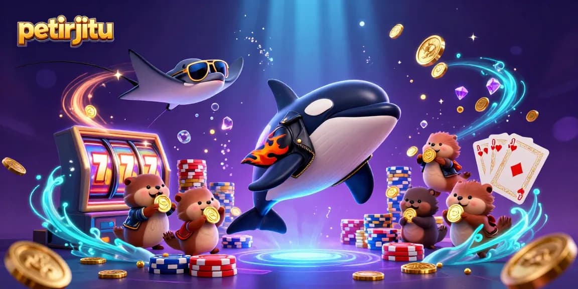 Berhiaskan 7 keberuntungan, petirjitu untuk kemenangan besar dalam permainan slot online.