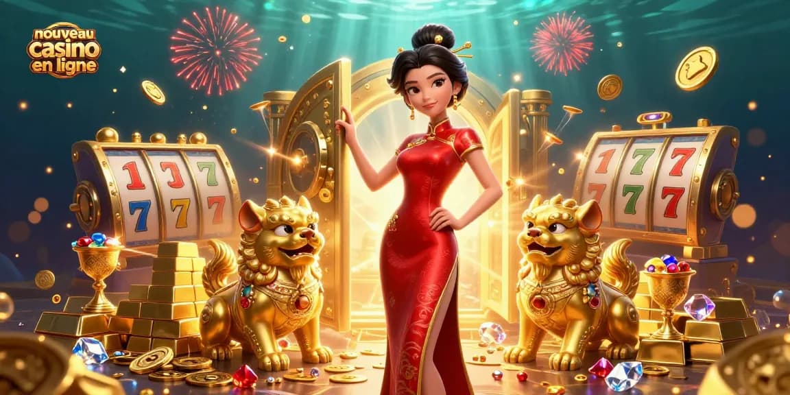 Gagnez gros au nouveau casino en ligne avec des jeux de machine à sous palpitants et des graphismes 3D vibrants.