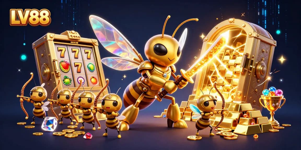 Experience thrilling gaming action at LV88 with captivating slot games and rich treasures.