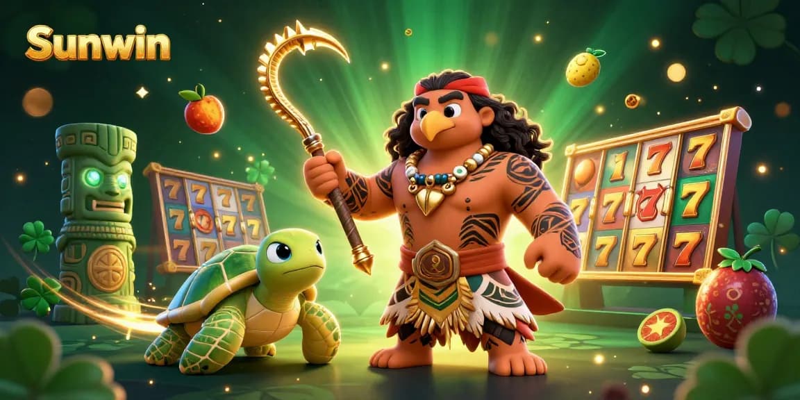 Play exciting slot games at Sunwin with vibrant characters and dynamic elements.