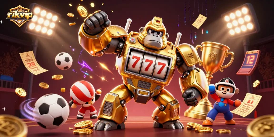 Engage in winning strategies at rikvip with a vibrant gaming atmosphere featuring dynamic 3D action.