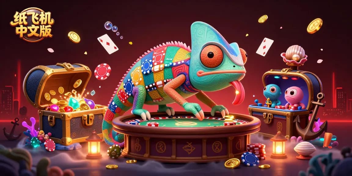 Experience the excitement with 纸飞机中文版 featuring a lively gambling scene brought to life.