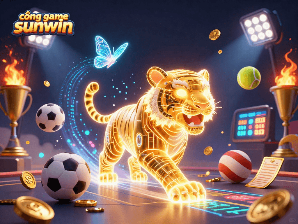 Engage in the vibrant cổng game sunwin with a dazzling display of 3D gaming elements and dynamic characters.