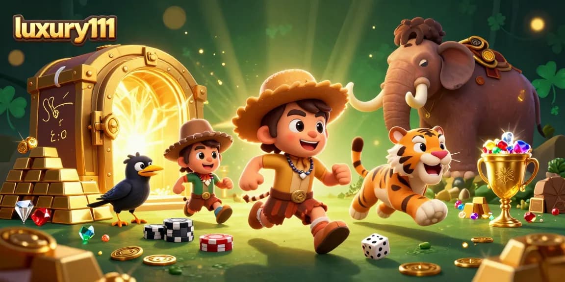Players engage with luxury111 at a vibrant prehistoric casino filled with stunning treasures and dynamic gameplay.
