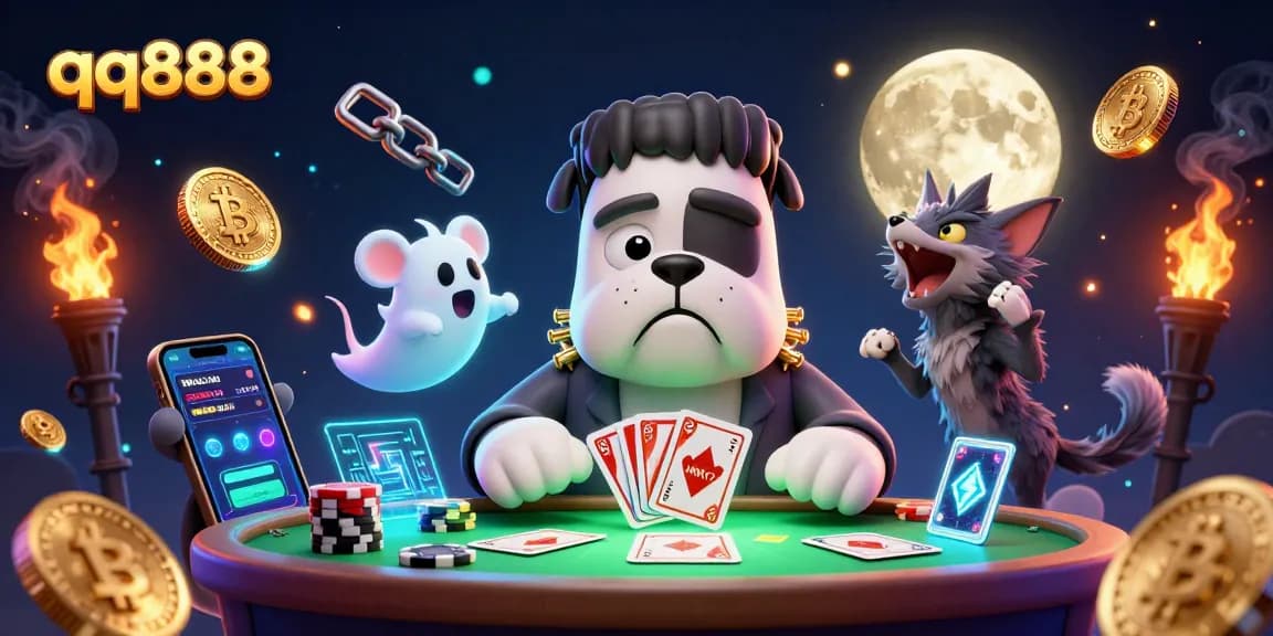 Experience thrilling gameplay with qq888 in an enchanting 3D casino scene featuring animated characters and dynamic elements.