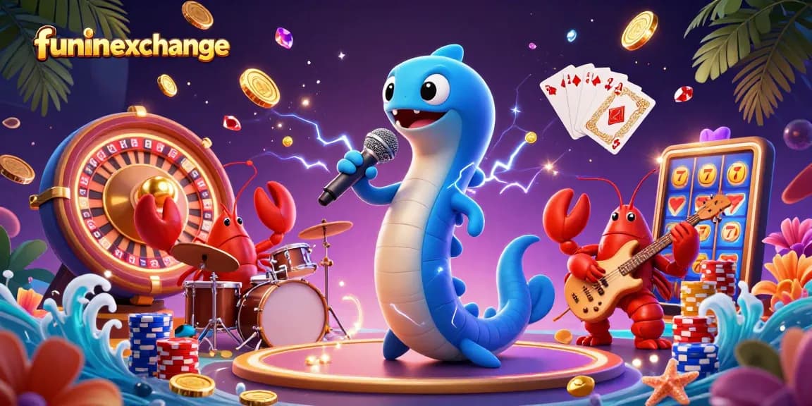 Experience the thrill of funinexchange with vibrant underwater casino action featuring unique characters and dynamic gaming elements.