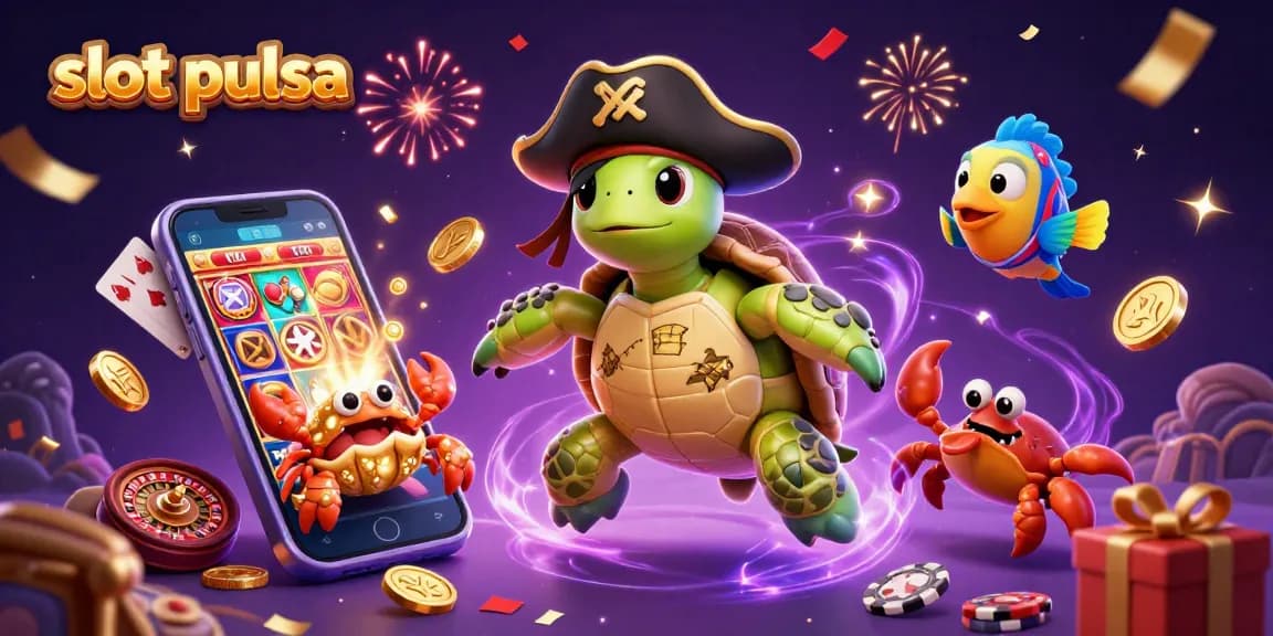 Memenangkan slot pulsa dengan karakter kartun menarik dan permainan kasino yang menyenangkan.