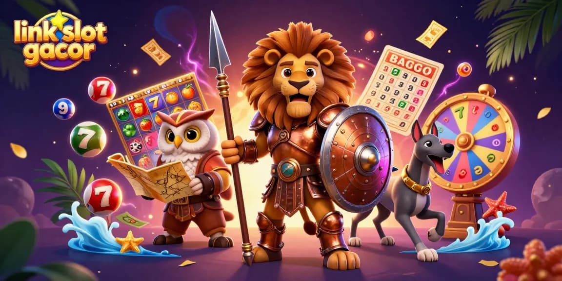 Menggandeng keberuntungan dengan link slot gacor yang memukau dan elemen permainan slot yang menggetarkan.