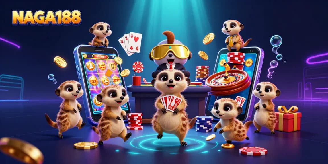NAGA188 mengajak Anda berpartisipasi dalam aksi kasino yang seru dengan karakter lucu di dalam ilustrasi 3D.