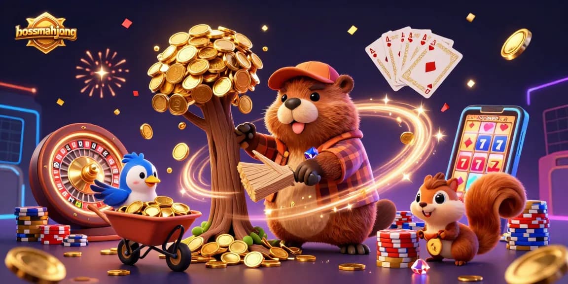 Permainan bossmahjong menghadirkan sensasi memenangkan jackpot dengan slot dan koin emas yang mengalir.