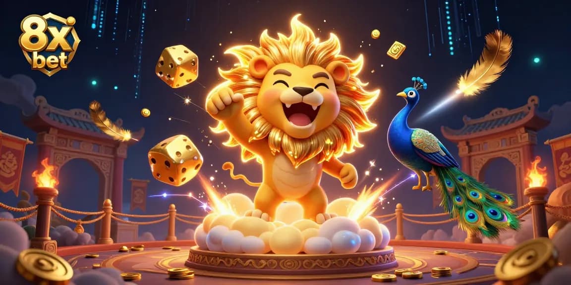 Engage in winning gameplay at 8x bet with vibrant characters and dynamic casino elements.