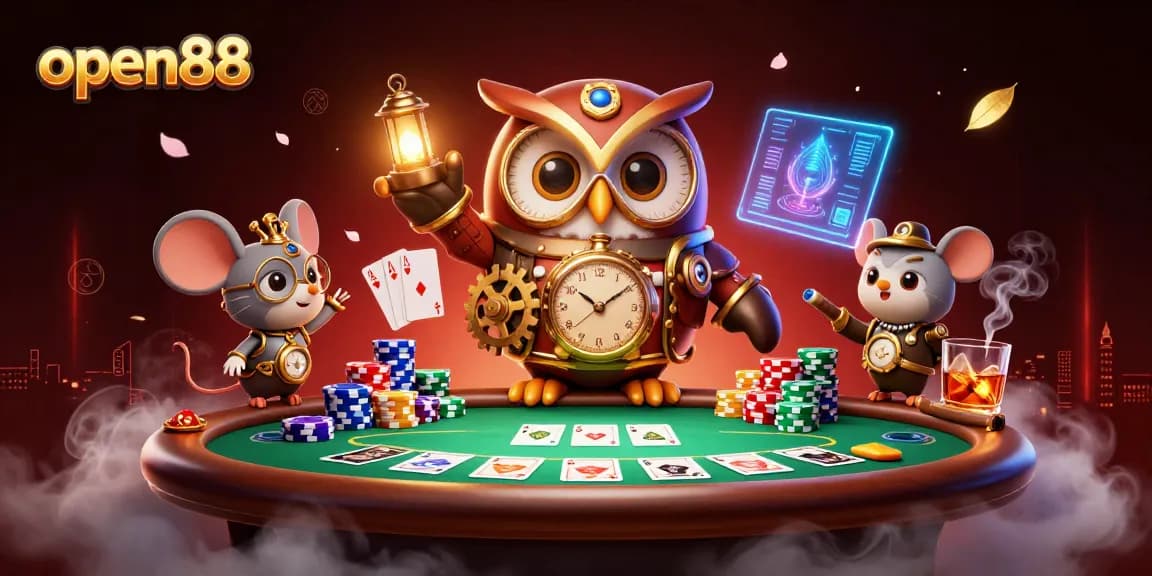 Engage in thrilling gameplay with open88 featuring colorful poker chips and vibrant gaming elements.