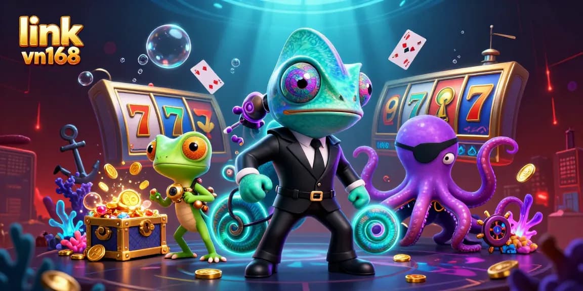 Experience thrilling adventures with link vn168, vibrant 3D casino characters, and jackpot treasures.