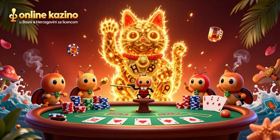 Experience thrilling chances at online kazino u Bosni i Hercegovini sa licencom with vibrant casino graphics.