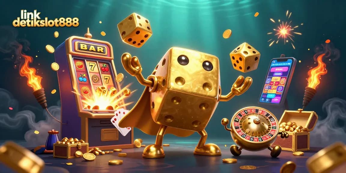 Experience thrilling wins with link detikslot888 featuring golden dice golem and explosive jackpot slots.