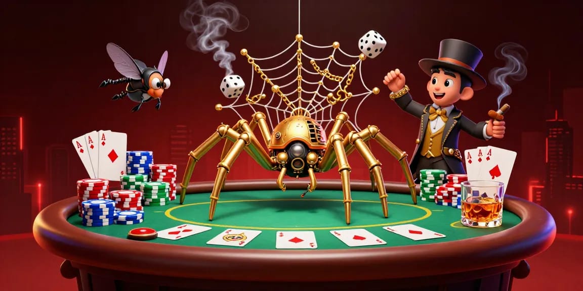 Experience SHBET's dynamic gaming atmosphere with steampunk-themed characters and vibrant casino elements.