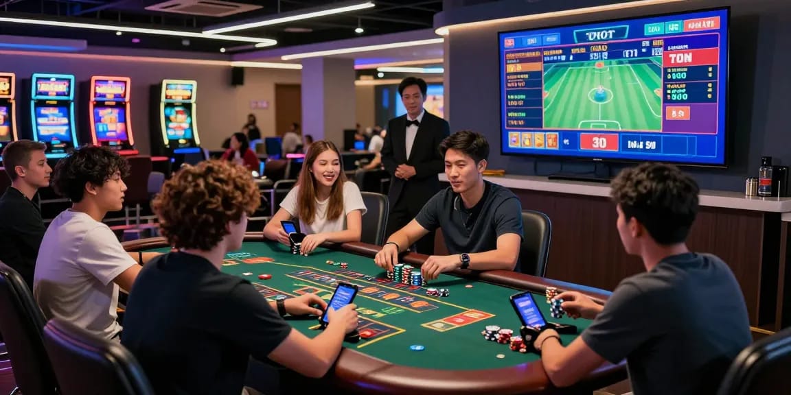 Experience top online gaming thrills at https://78winnh.net/ with a vibrant live casino atmosphere and diverse players.