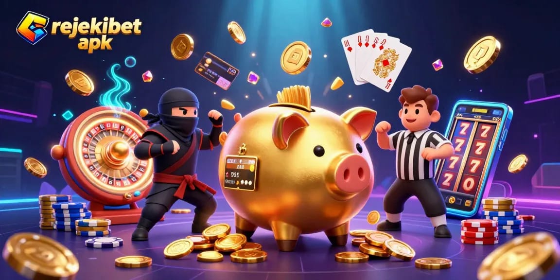 Experience engaging gameplay with the rejekibet apk featuring vibrant characters amidst a whirlwind of casino excitement.