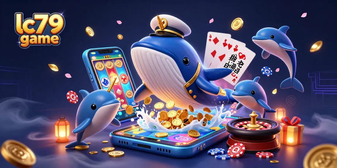 Trải nghiệm săn cá trong lc79 game với cá khổng lồ và tiền thưởng nổi bật.