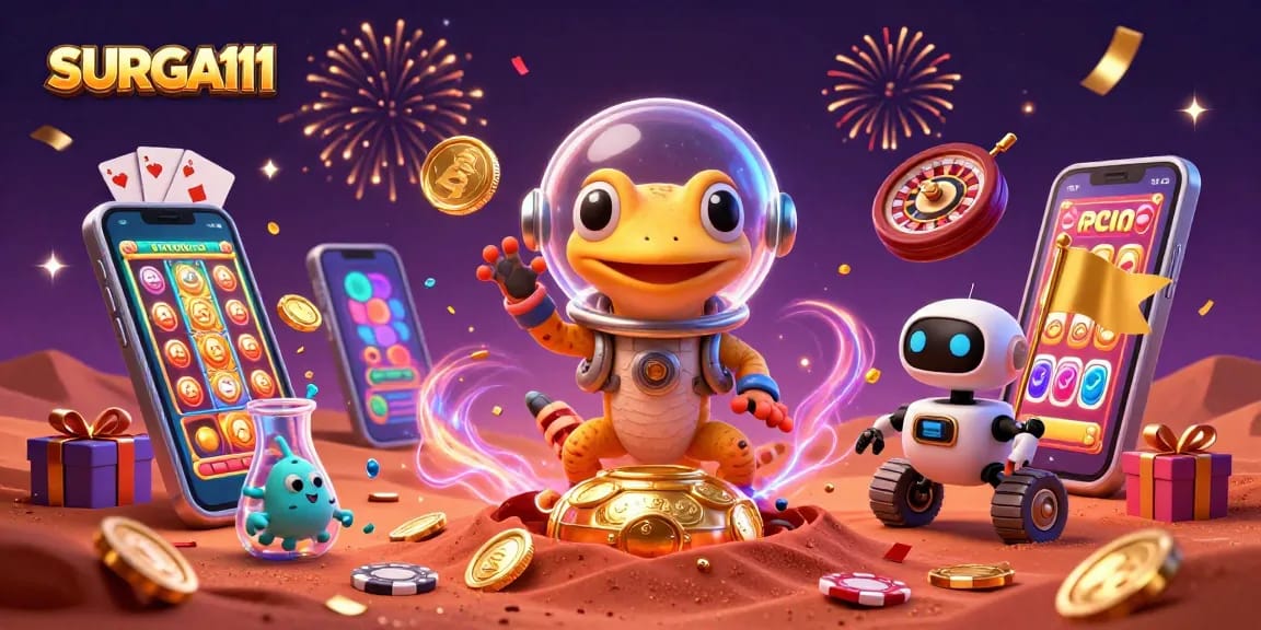 SURGA111 provides a thrilling casino adventure with colorful slot games and vibrant animations.