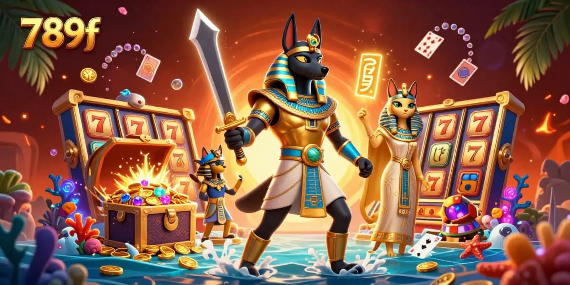 Engage in thrilling 789f adventures featuring ancient Egyptian warriors and vibrant slot games.