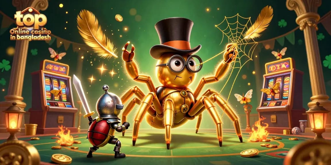 Engage with the top online casino in bangladesh through a vibrant 3D illustration of thrilling gaming scenarios.