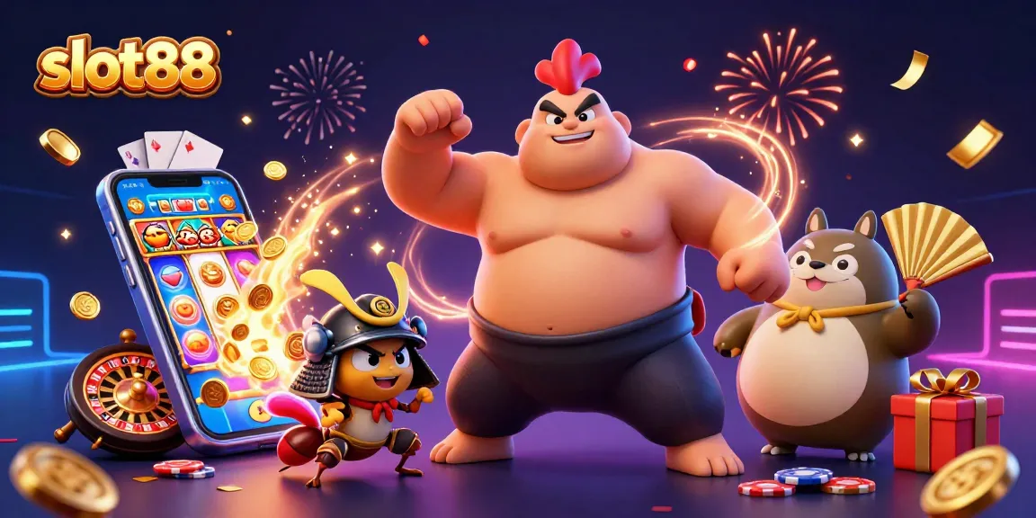 Permainan slot88 yang mendebarkan dengan karakter unik dalam aksi judi yang eksplosif.