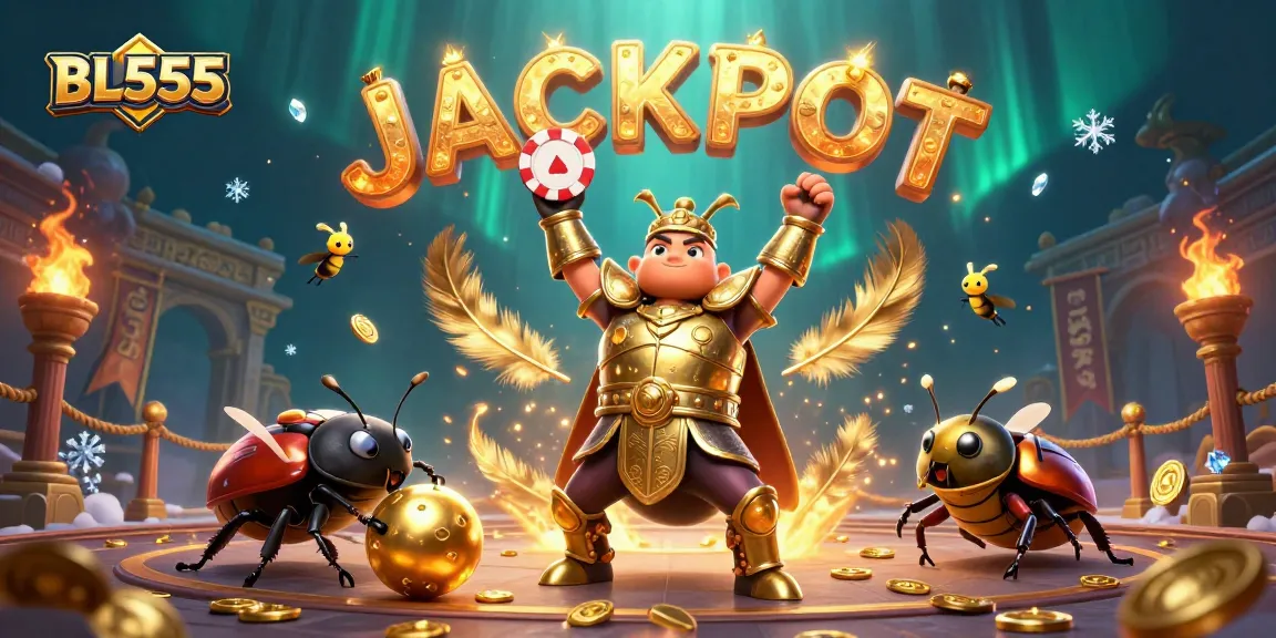 Win big at BL555 with an epic casino showdown featuring vibrant characters and golden rewards.