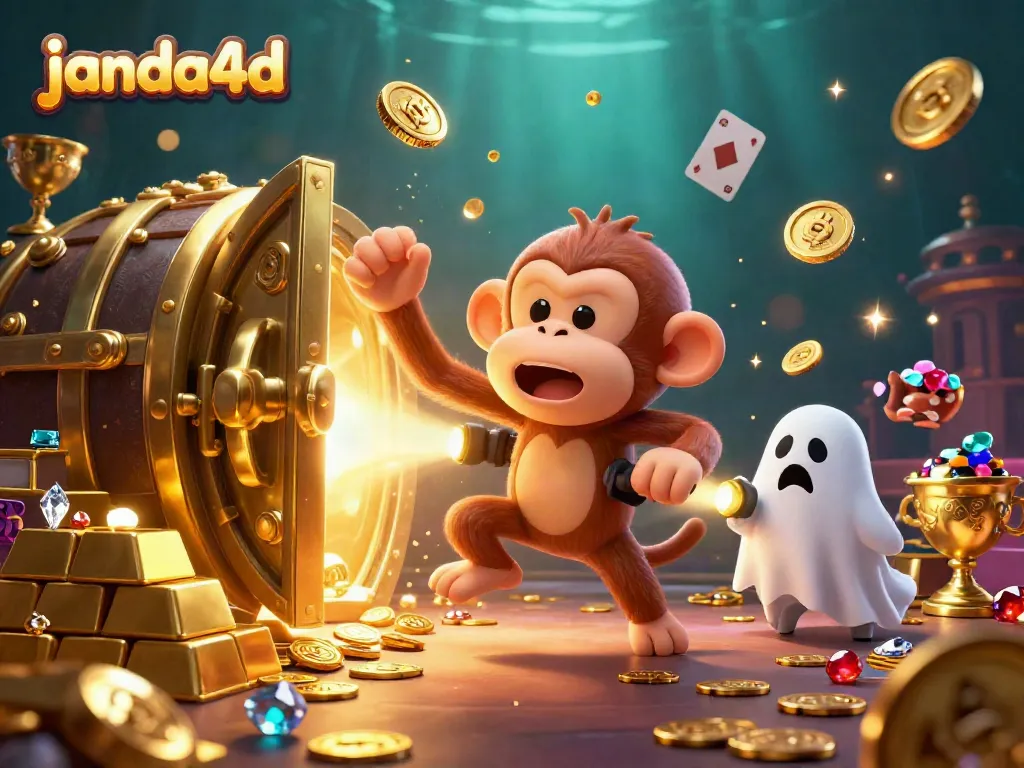 Permainan slot seru di janda4d dengan harta karun dan keseruan temannya.