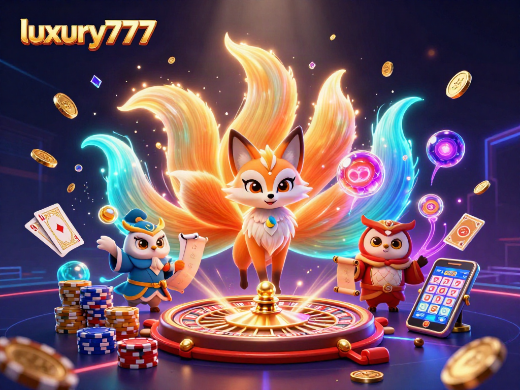 Menggali peluang kemenangan di luxury777 dengan petunjuk dari karakter casino 3D di atas.