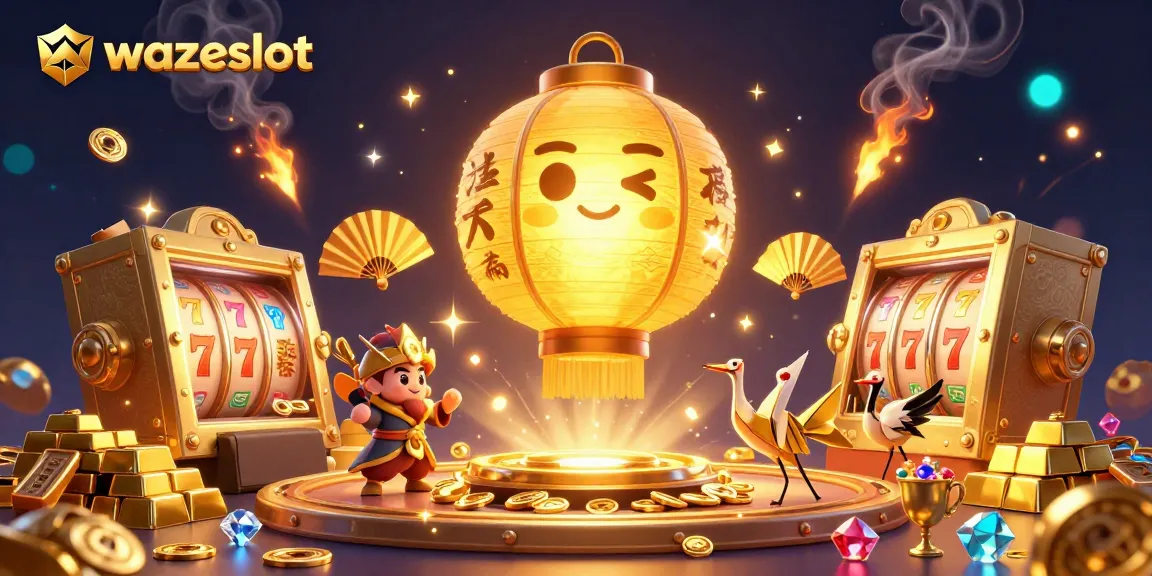 Play thrilling games on WAZESLOT's vibrant casino platform with slots filled with golden treasures.