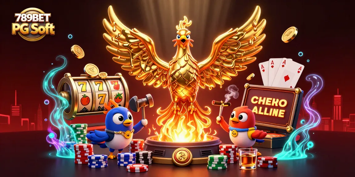 เล่นเกมสล็อตยอดนิยม PG Soft ที่ 789BET ด้วยฟีนิกซ์ทองคำและอุปกรณ์คาสิโน