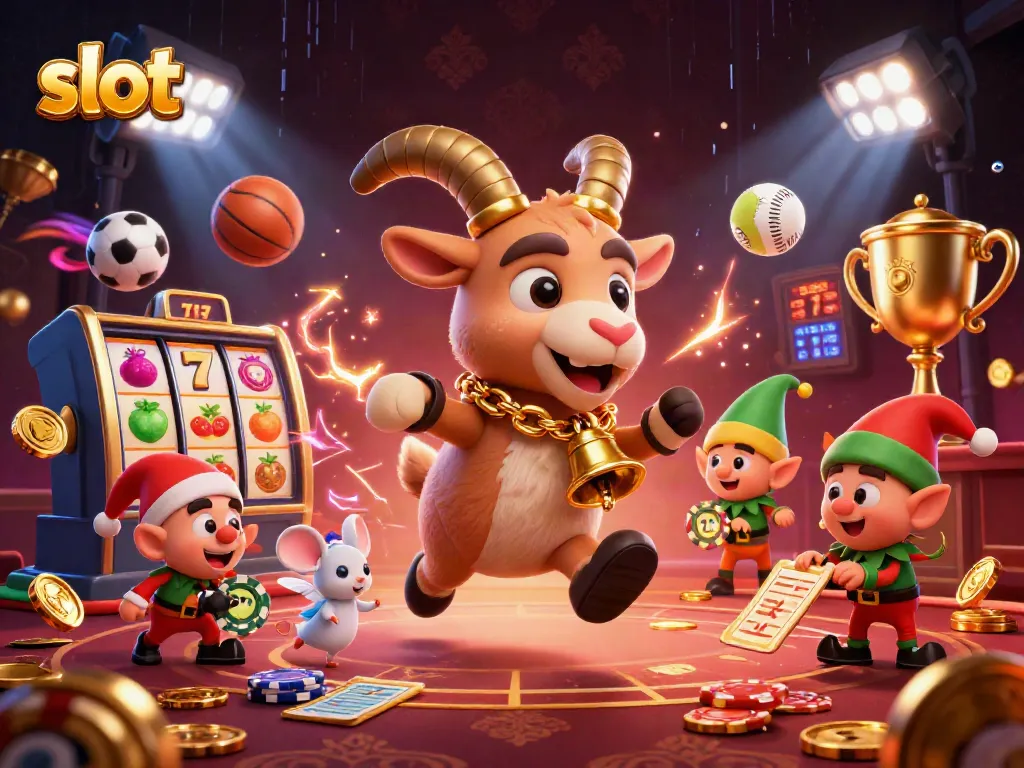 Menggoda pemain slot di casino dengan permainan menarik saat Krampus dan teman-temannya memimpin.