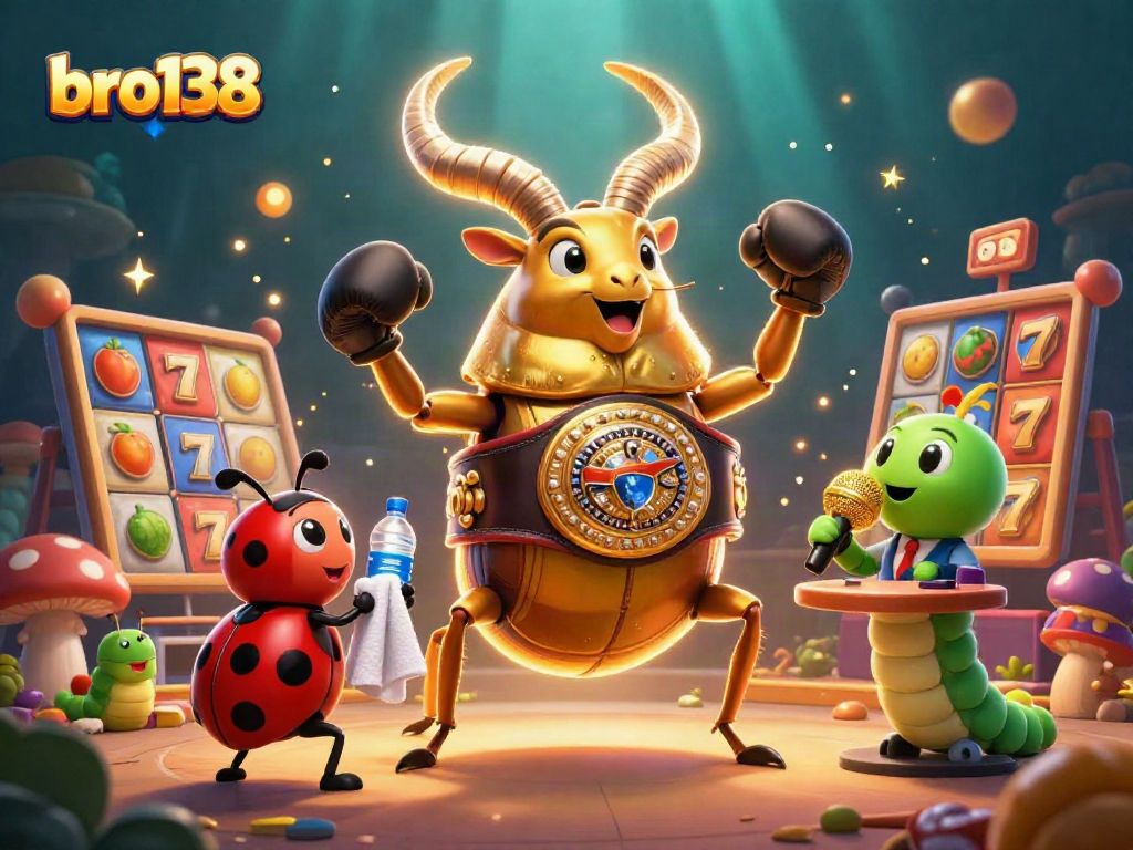 Engage with bro138 by spinning vibrant slot reels and winning jackpots in a dynamic casino scene.