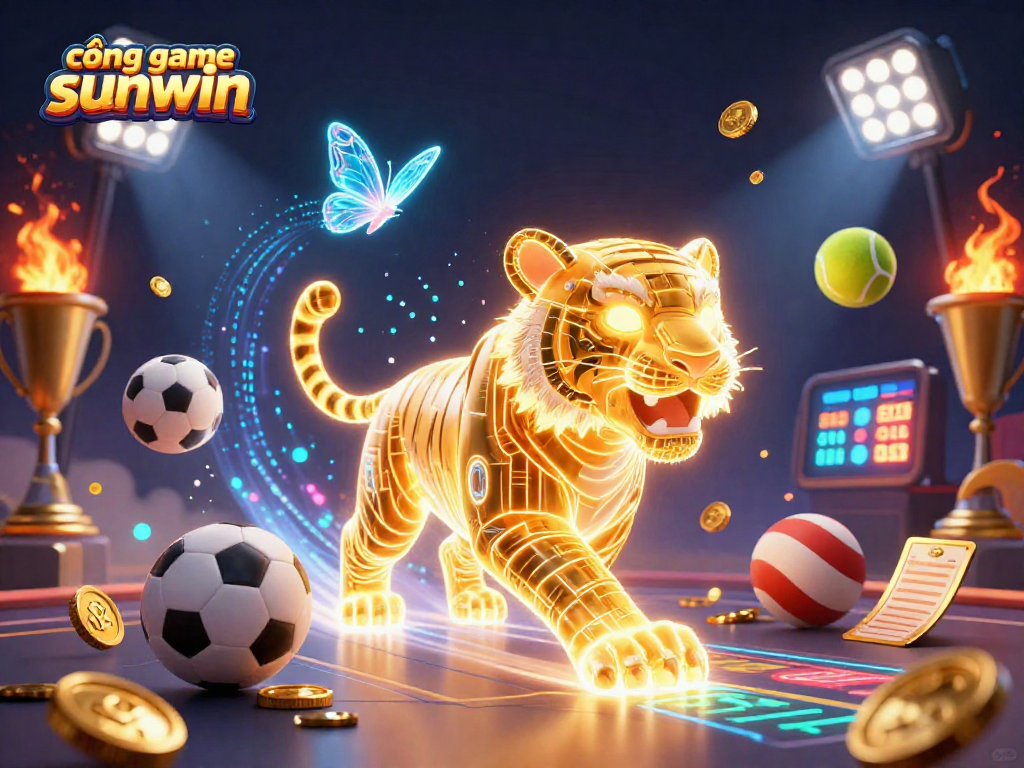 Engage in the vibrant cổng game sunwin with a dazzling display of 3D gaming elements and dynamic characters.