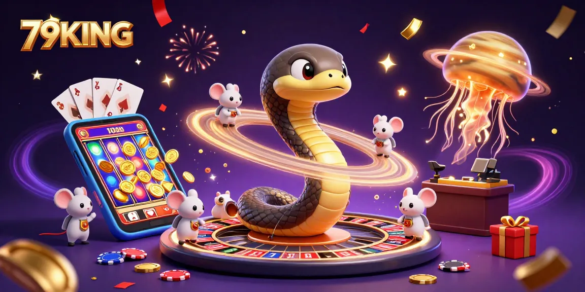 Experience the thrill of 79KING as characters engage in enchanting casino adventures.